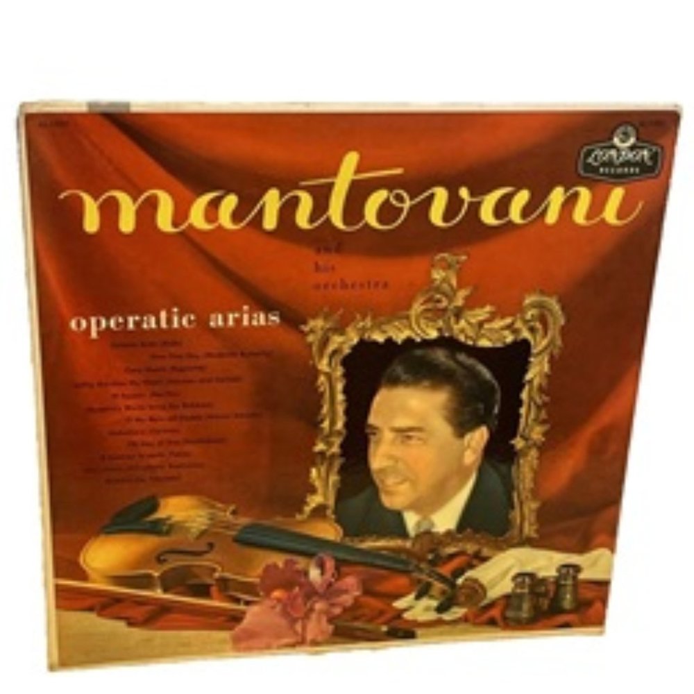 Mantovani And His Orchestra Operatic Arias (Vinyl, 1956) London LL-1331 VG LP